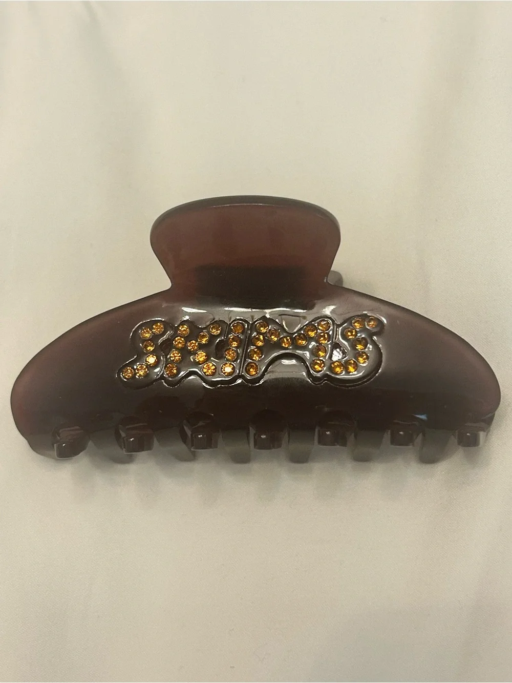 Skims Brown Claw Clip